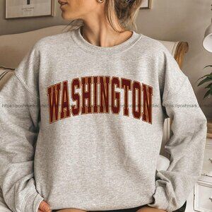Washington redskins Football shirt, Washington Retro Football Sweatshirt y2k